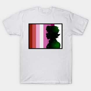 Galaxy Pidge Lesbian Pride T-Shirt